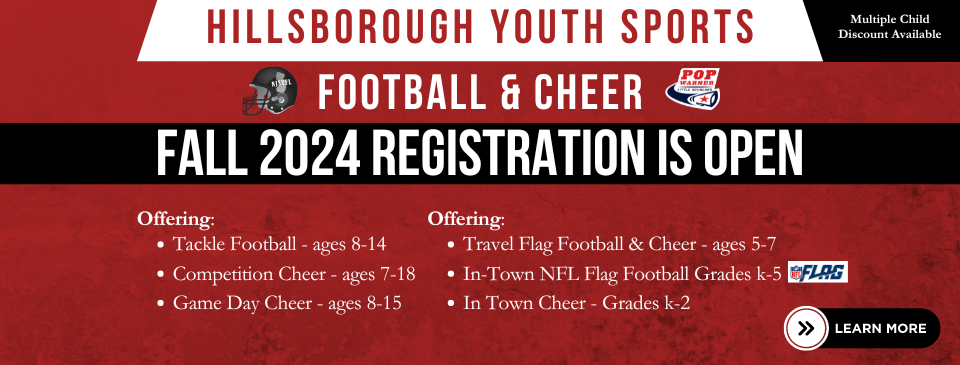 Fall Football & Cheer Registration is OPEN